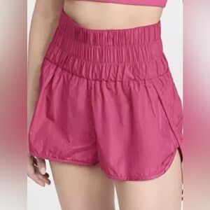 Free People FP Movement The Way Home Activewear Shorts, Passionfruit, Medium